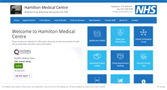 Desktop Screenshot of hamiltonmedicalcentre.com